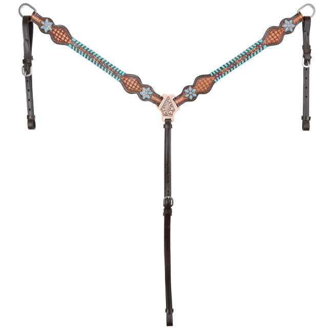 Showman Turquoise Trailblazer Tack Set