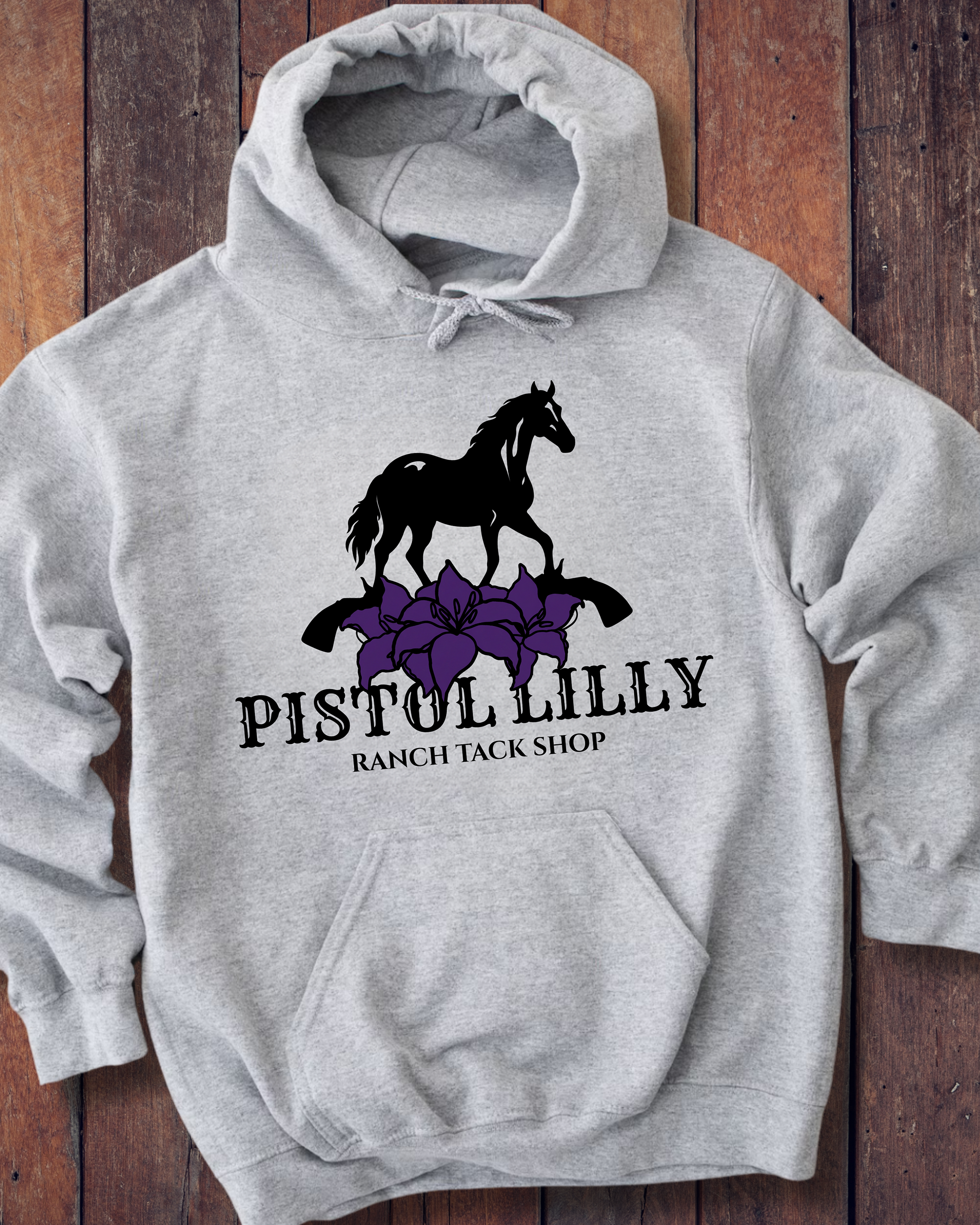 Ash Gray PLR Hoodie