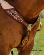 PLR Turquoise Blossom Tack Set