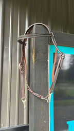 PLR Browband Headstall Quick Change Colored Stitching