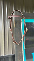 PLR Browband Headstall Quick Change Colored Stitching