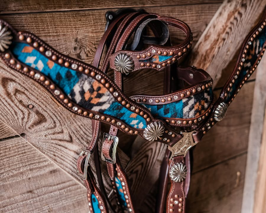 PLR Blue Ridge Pendleton Tack Set