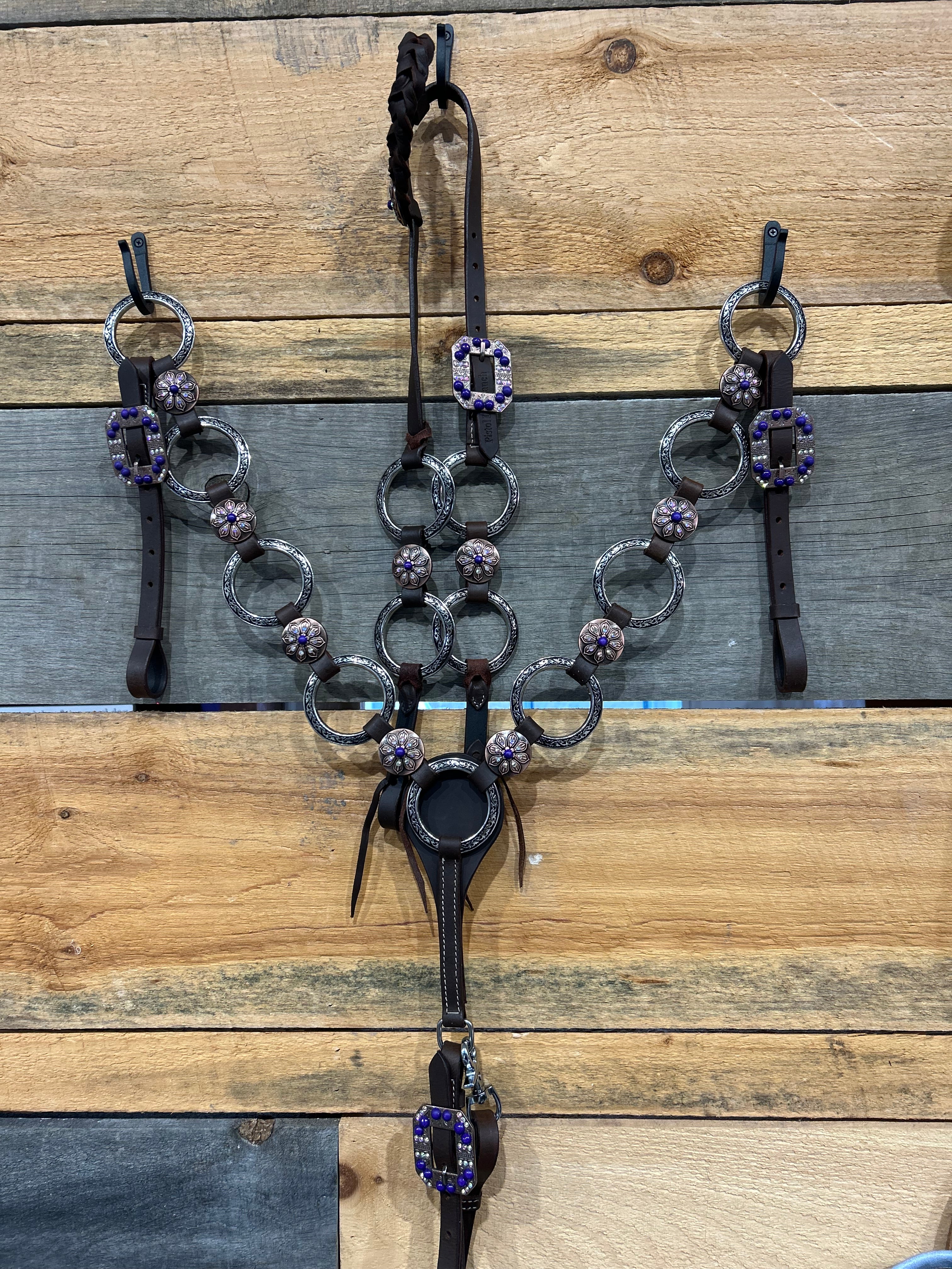 PLR Purple Showstopper Tack Set
