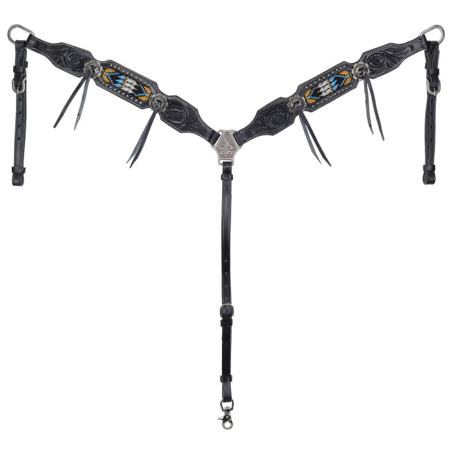 Showman Beaded Buckaroo Tack Set