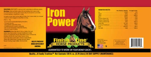 Finish Line Iron Power 1/2 Gallon