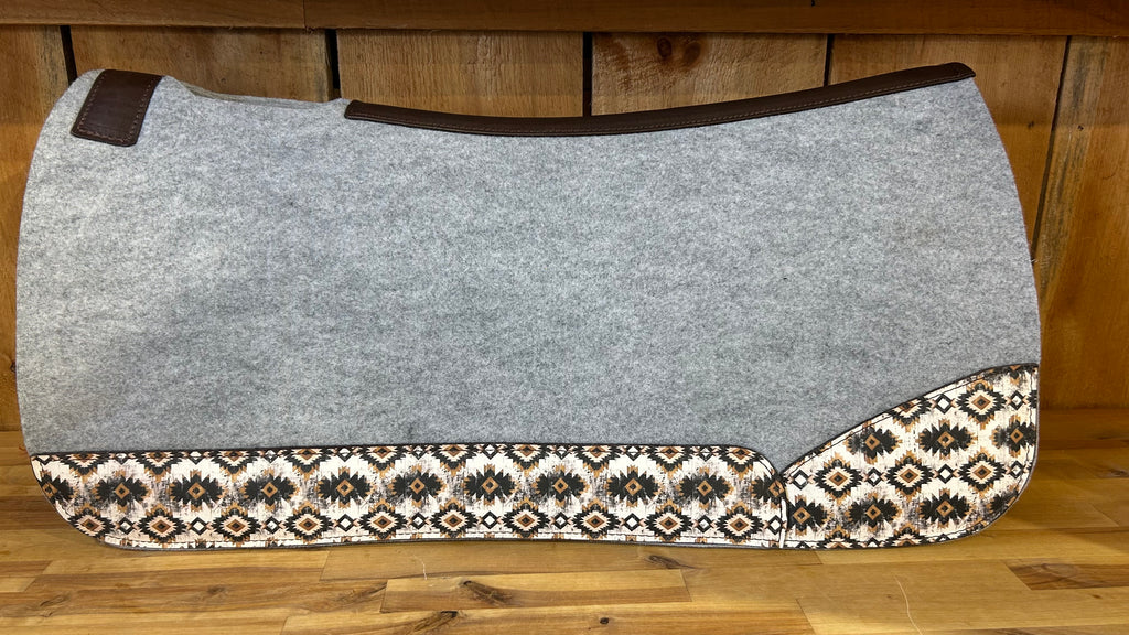 PLR Rust Aztec Saddle Pad
