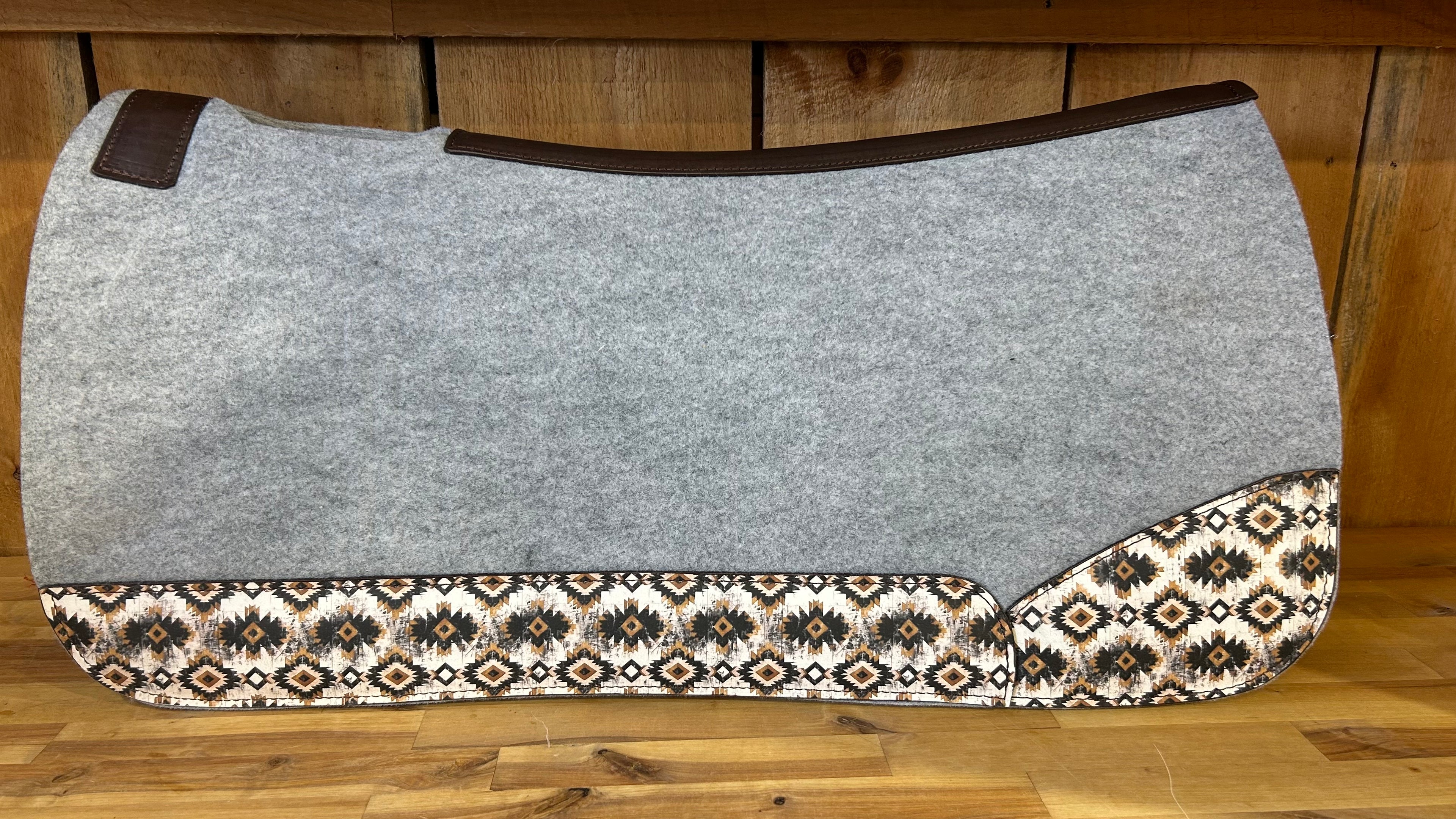 PLR Rust Aztec Saddle Pad