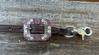 PLR Pink Cowhide Cowgirl Wither Strap