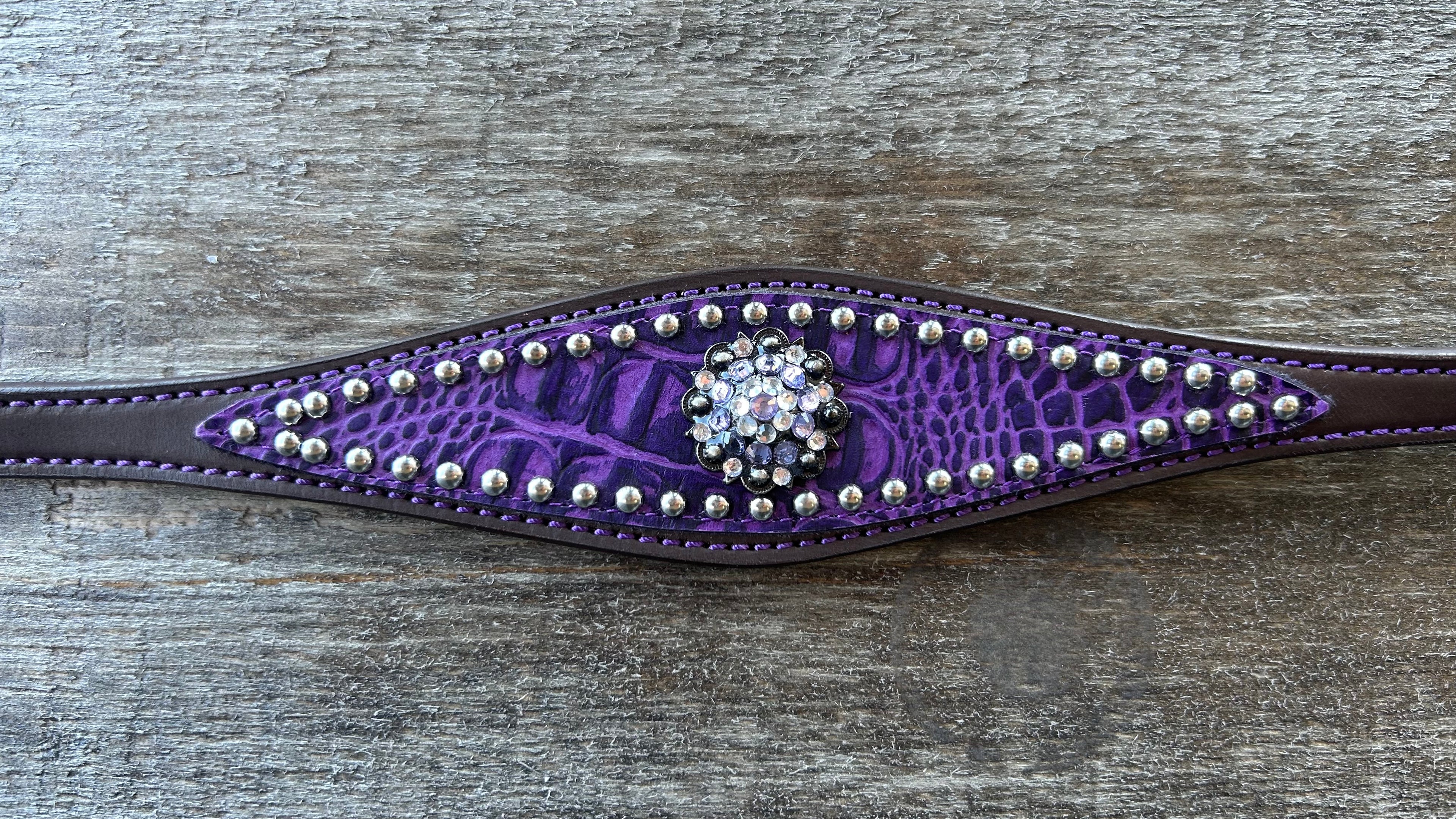 PLR Purple Gator Wither Strap
