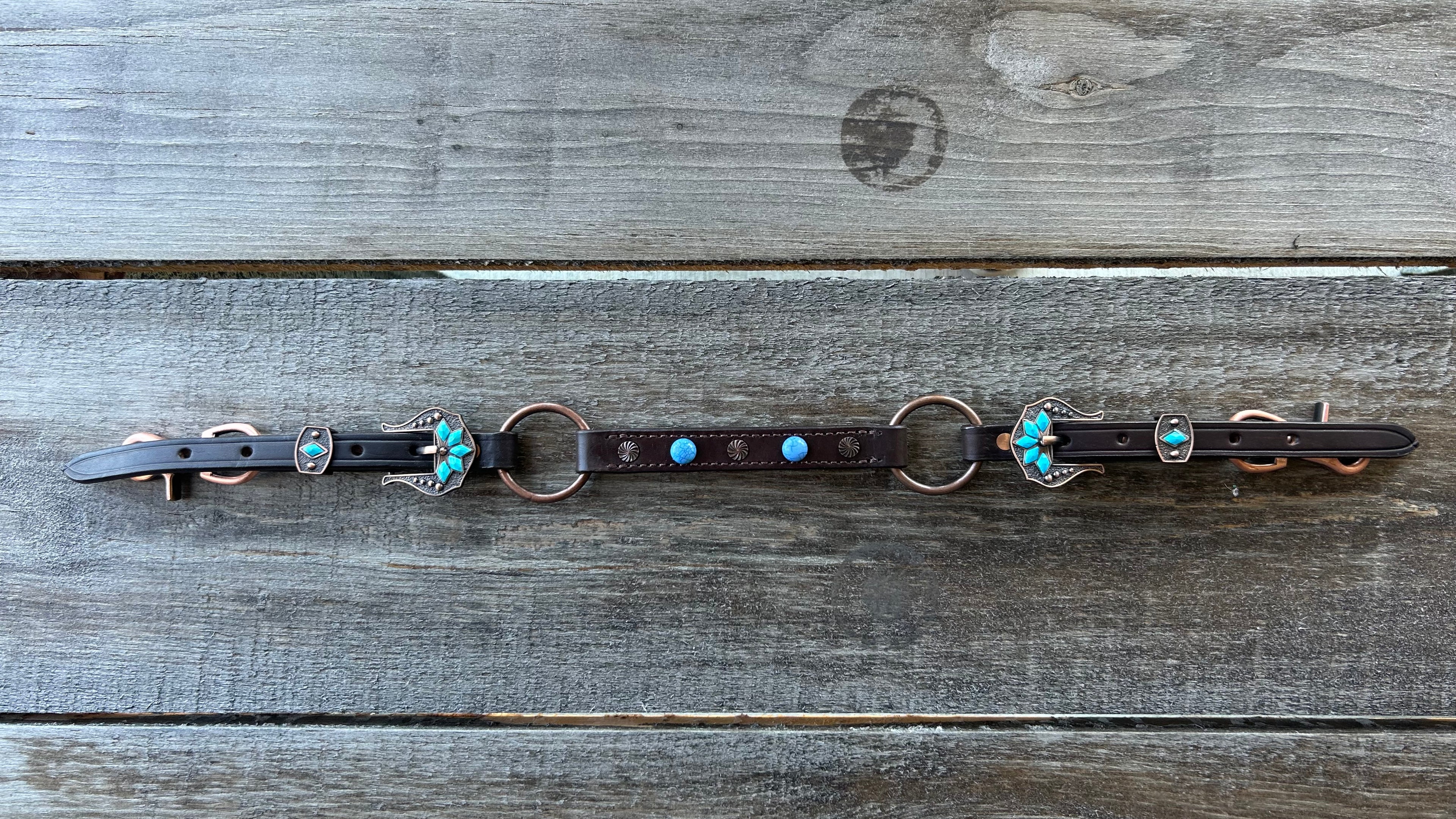 PLR Turquoise Stone Wither Strap