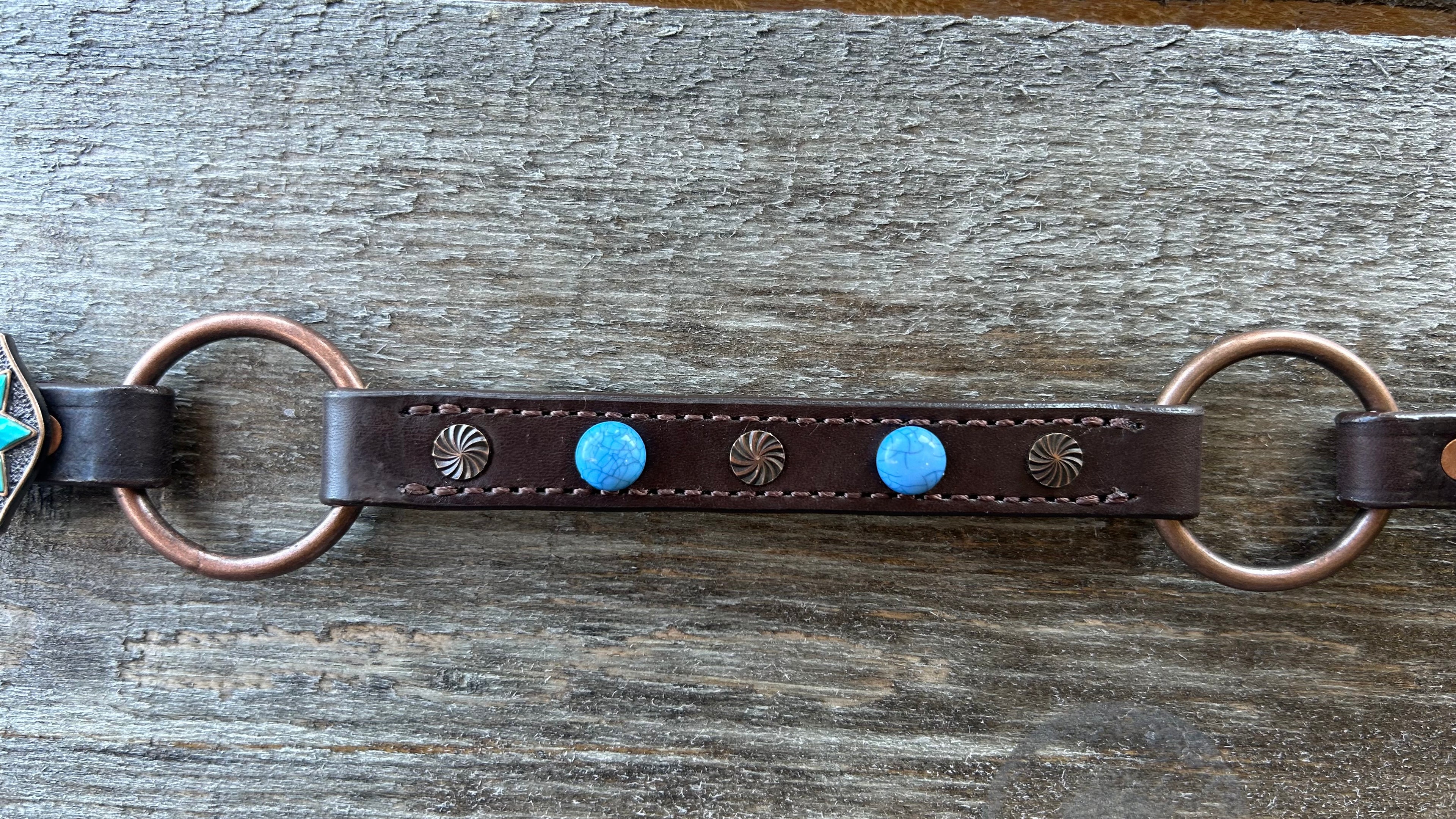 PLR Turquoise Stone Wither Strap