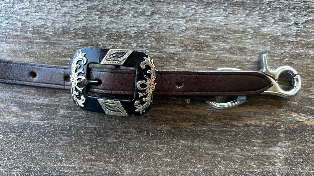 PLR Two Tone Floral Wither Strap