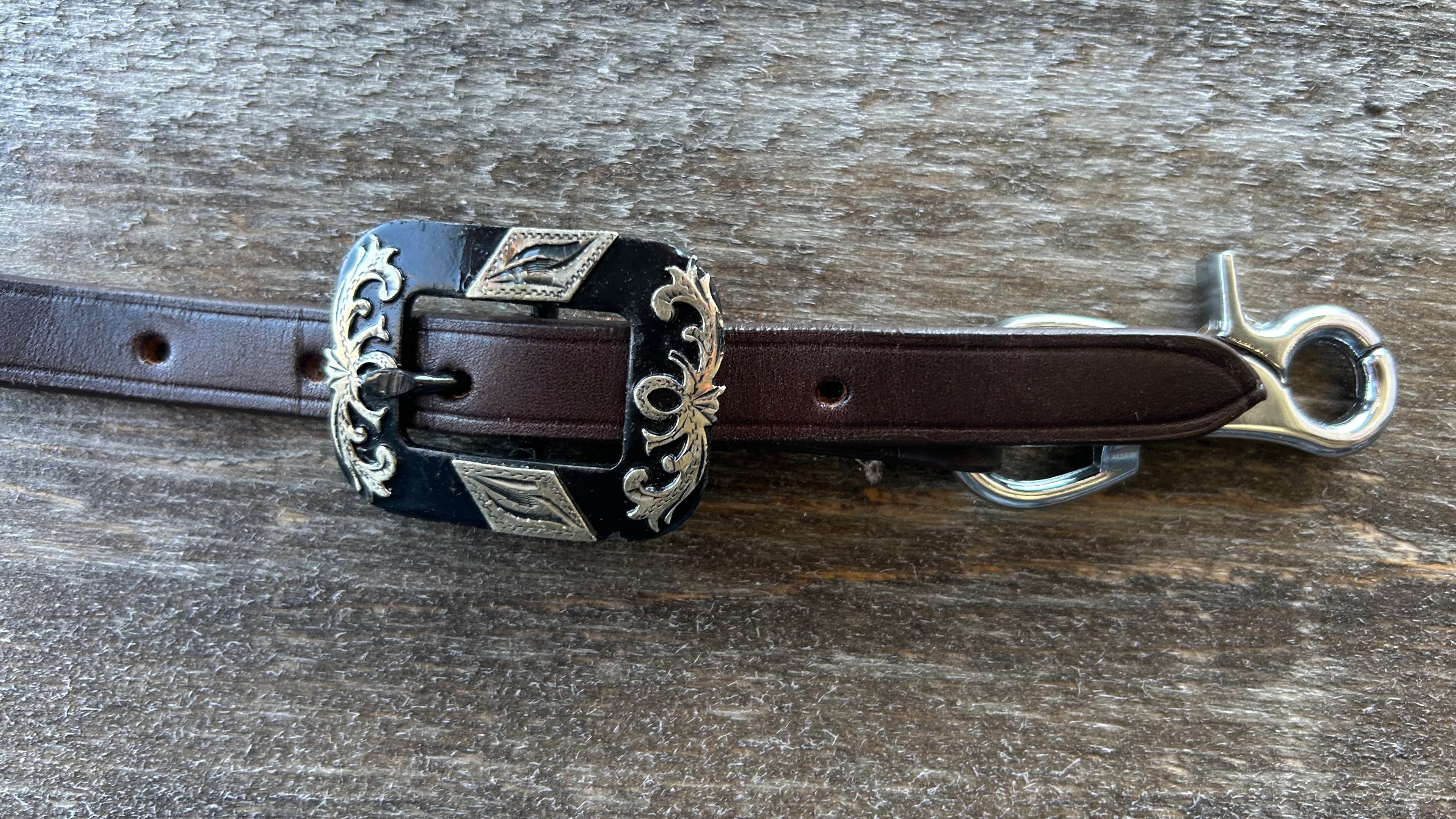 PLR Two Tone Floral Wither Strap