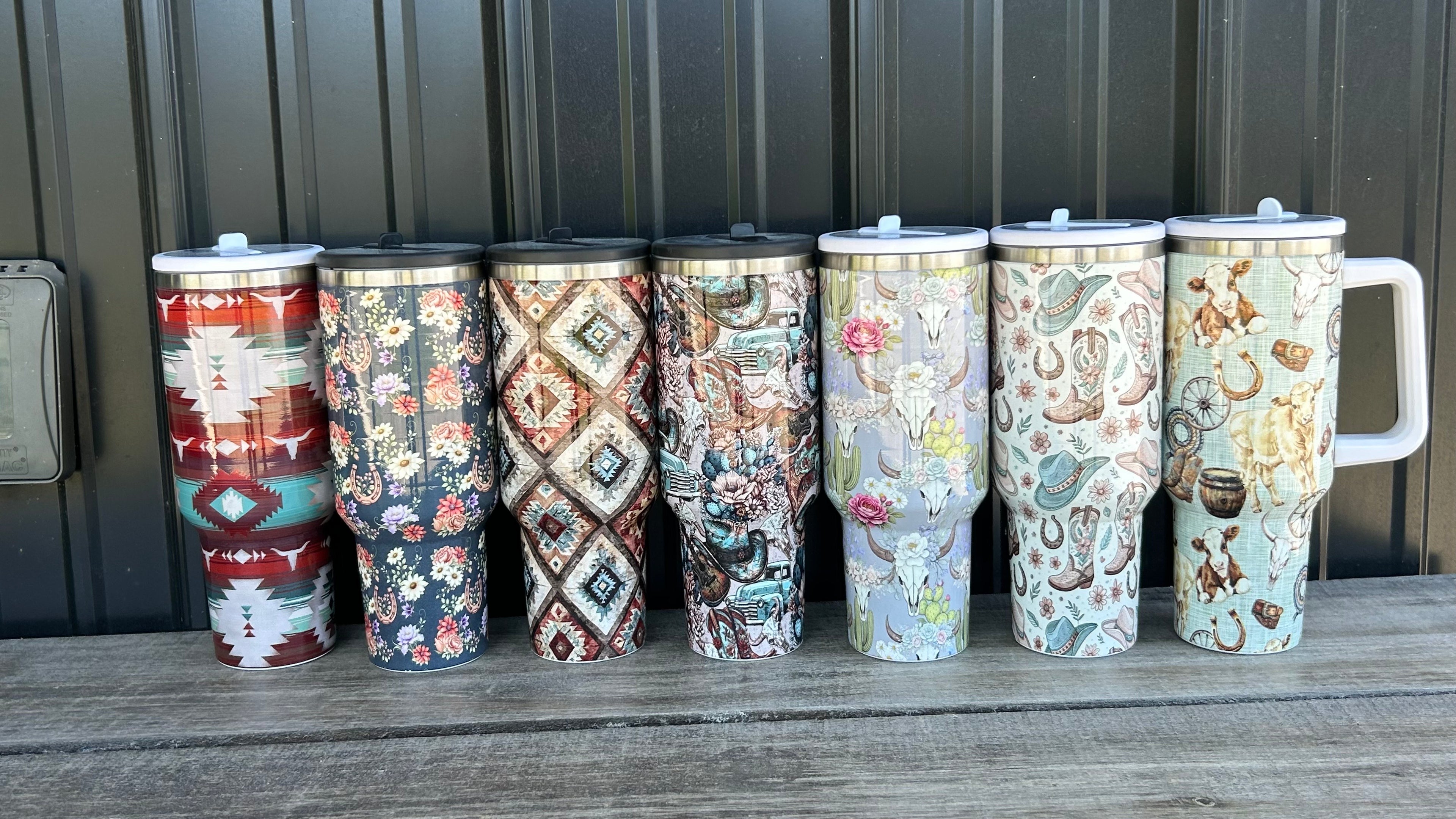 PLR 40oz No Spill Tumblers