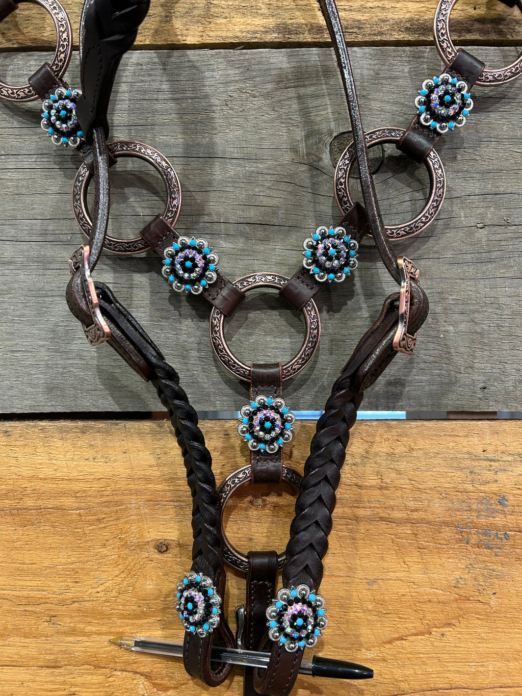 PLR Fifty Shades Of Turqouise Tack Set