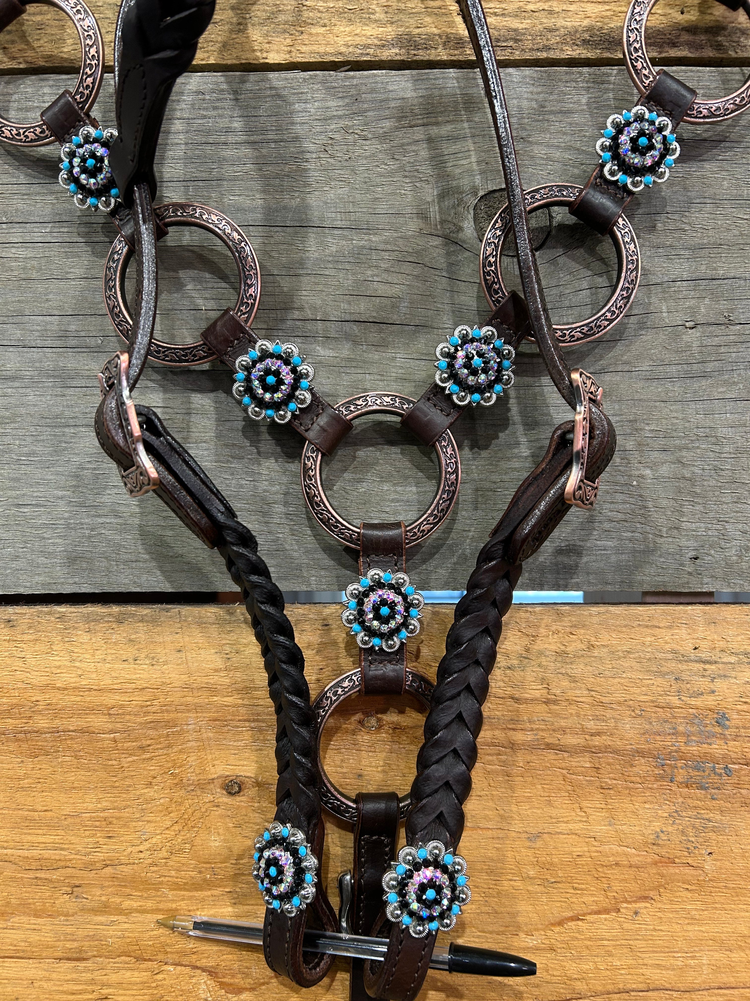 PLR Fifty Shades Of Turqouise Tack Set