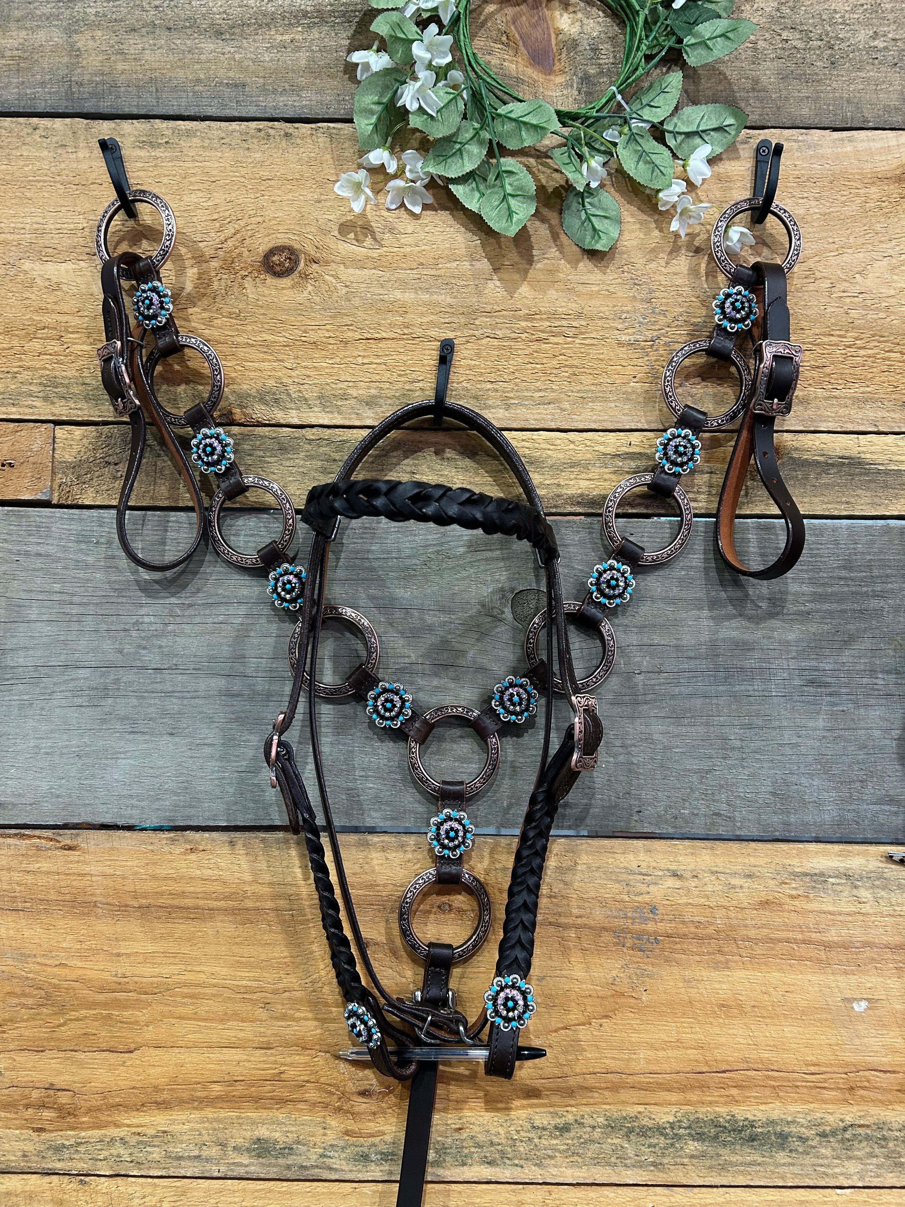 PLR Fifty Shades Of Turqouise Tack Set