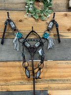 PLR Turquoise Hawaii Tack Set