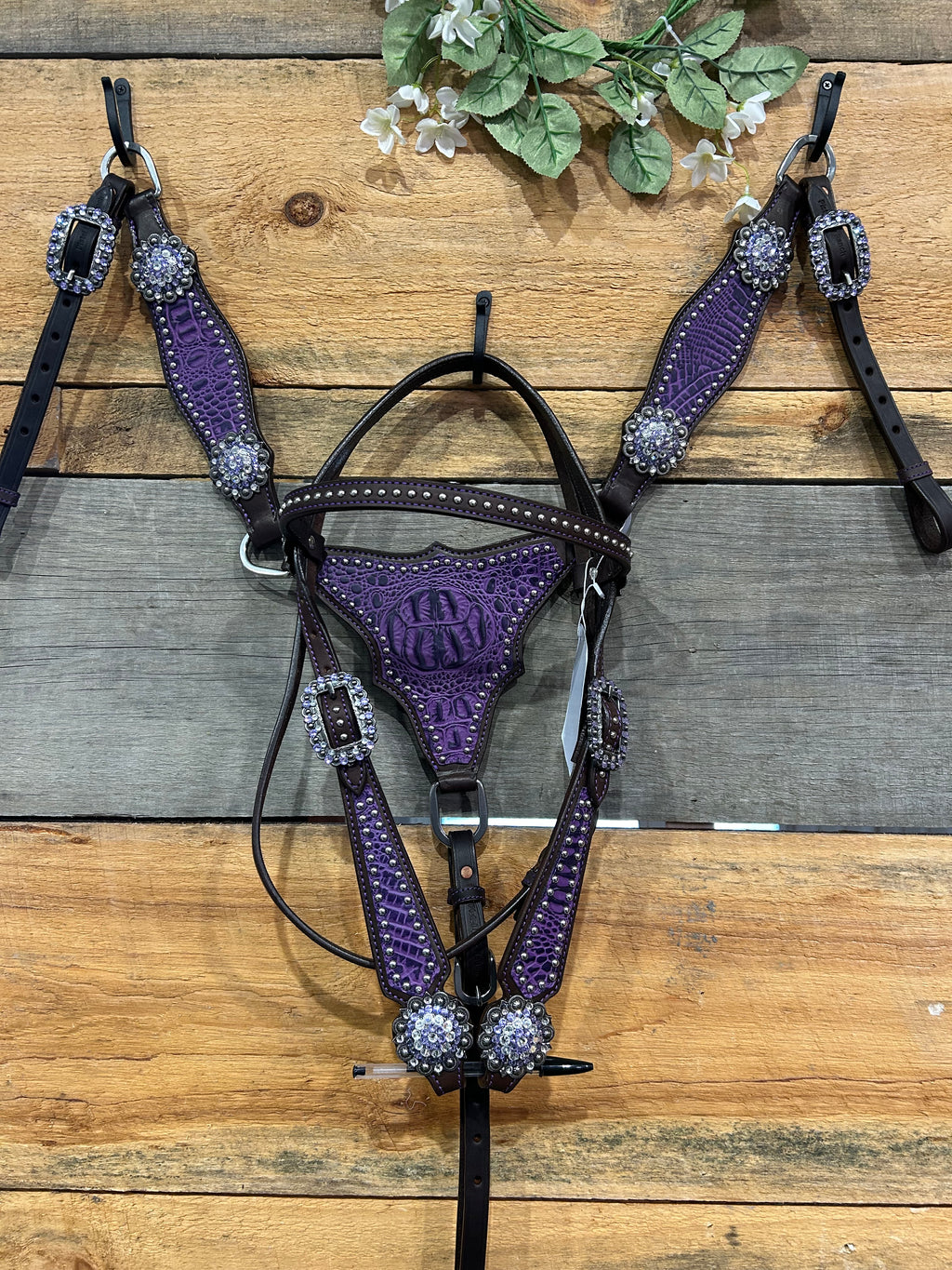 PLR Purple Gator Tack Set