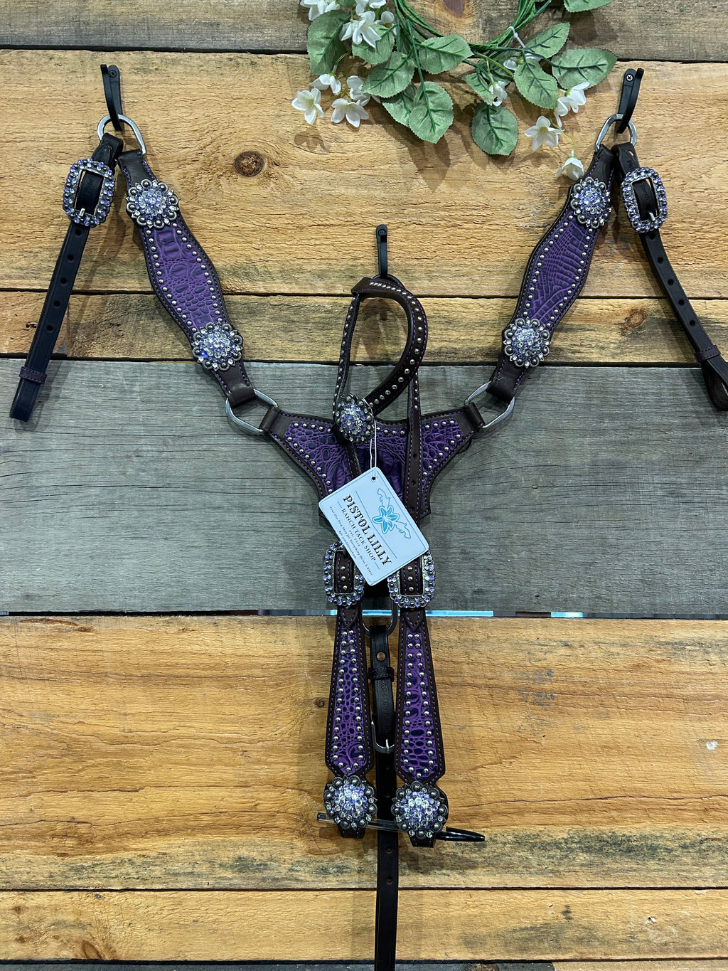 PLR Purple Gator Tack Set