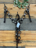 PLR Two Tone Floral Tack Set
