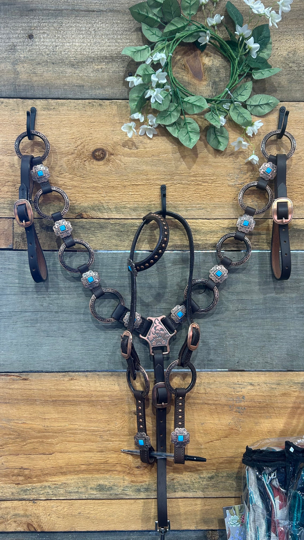 PLR Turquoise Warrior Tack Set