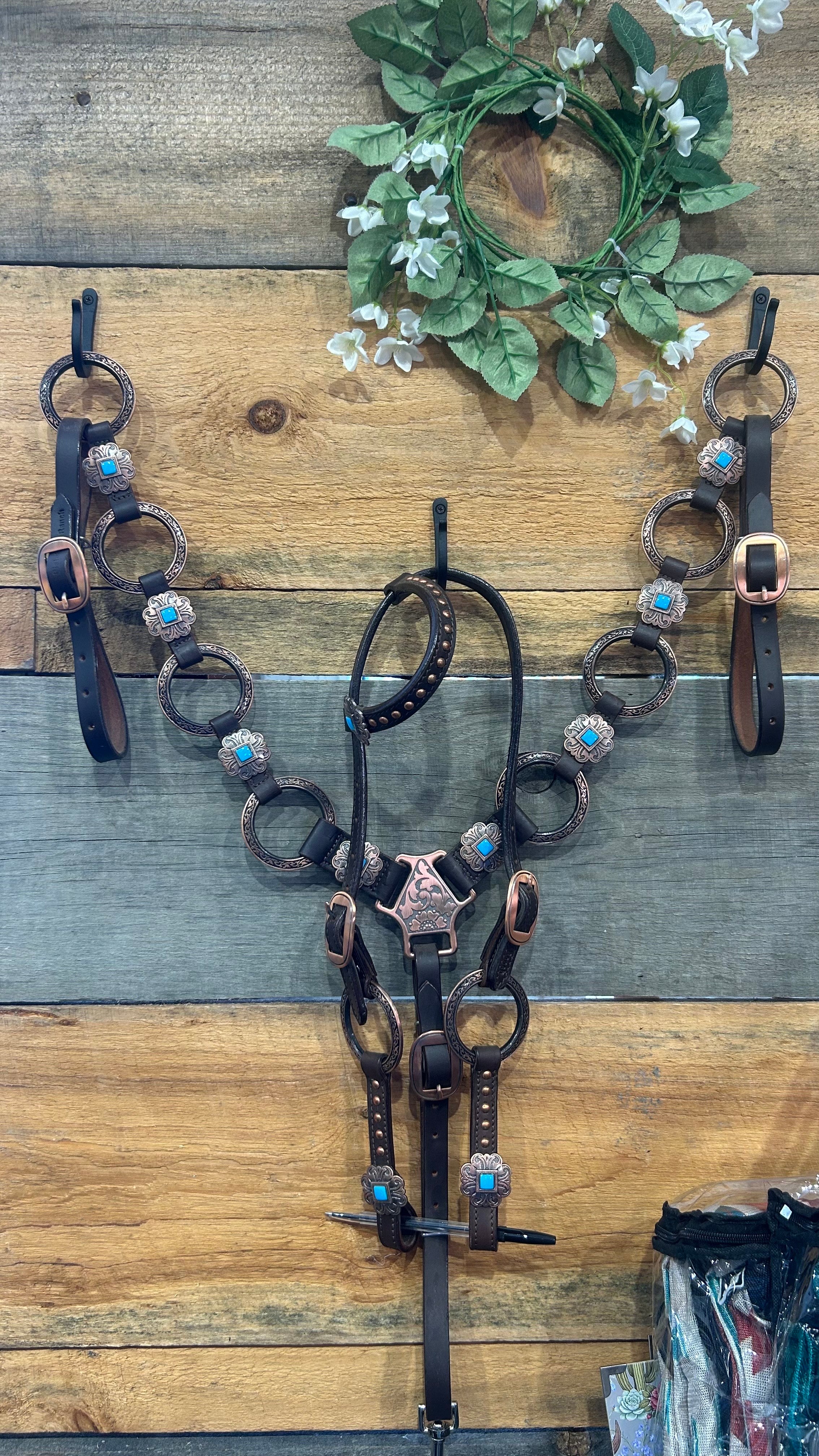 PLR Turquoise Warrior Tack Set