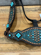 PLR Aqua Cowgirl Bronc Halter