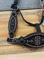 PLR Midnight Bling Bronc Halter
