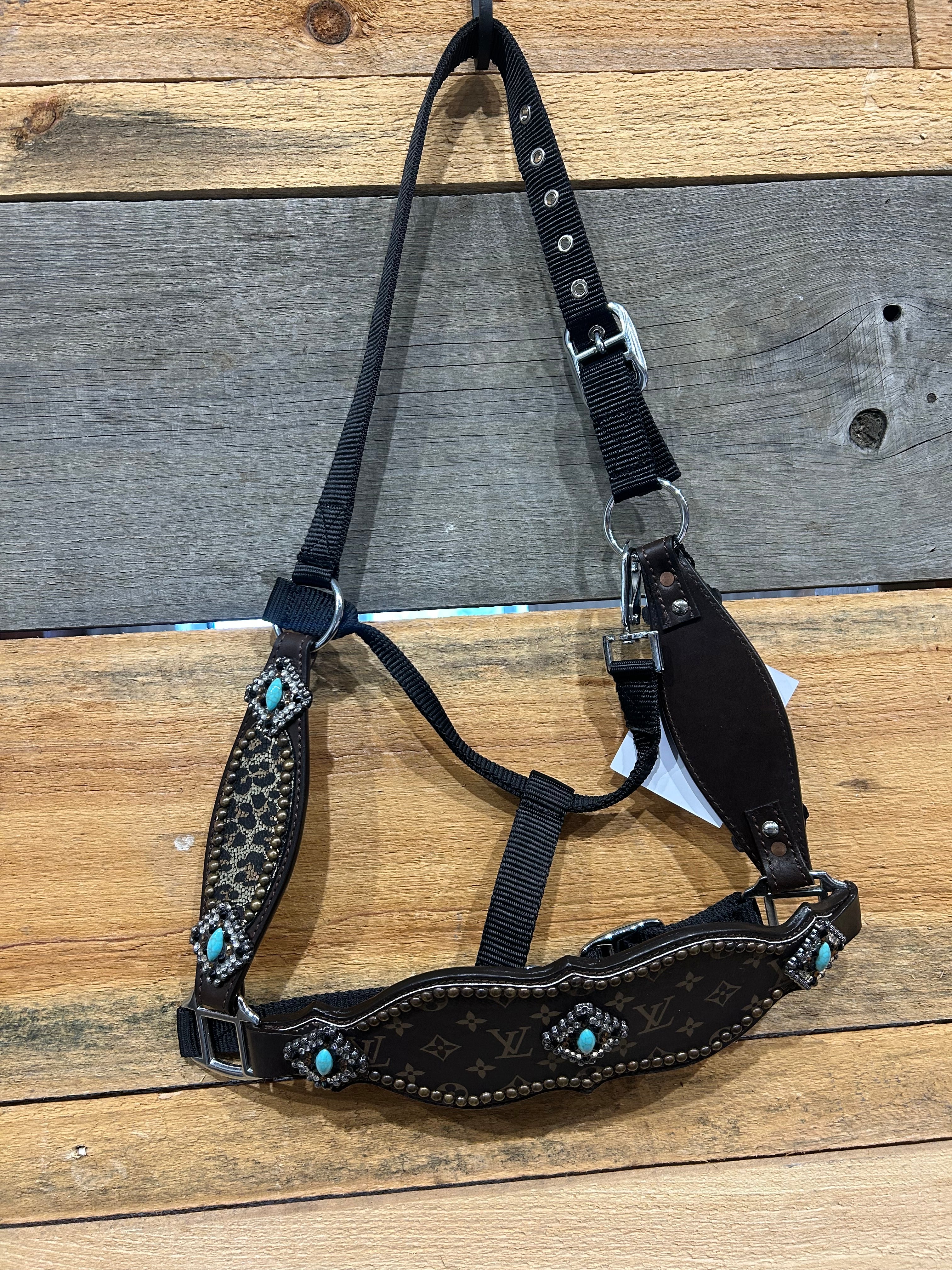 PLR Designer Cheetah Bronc Halter