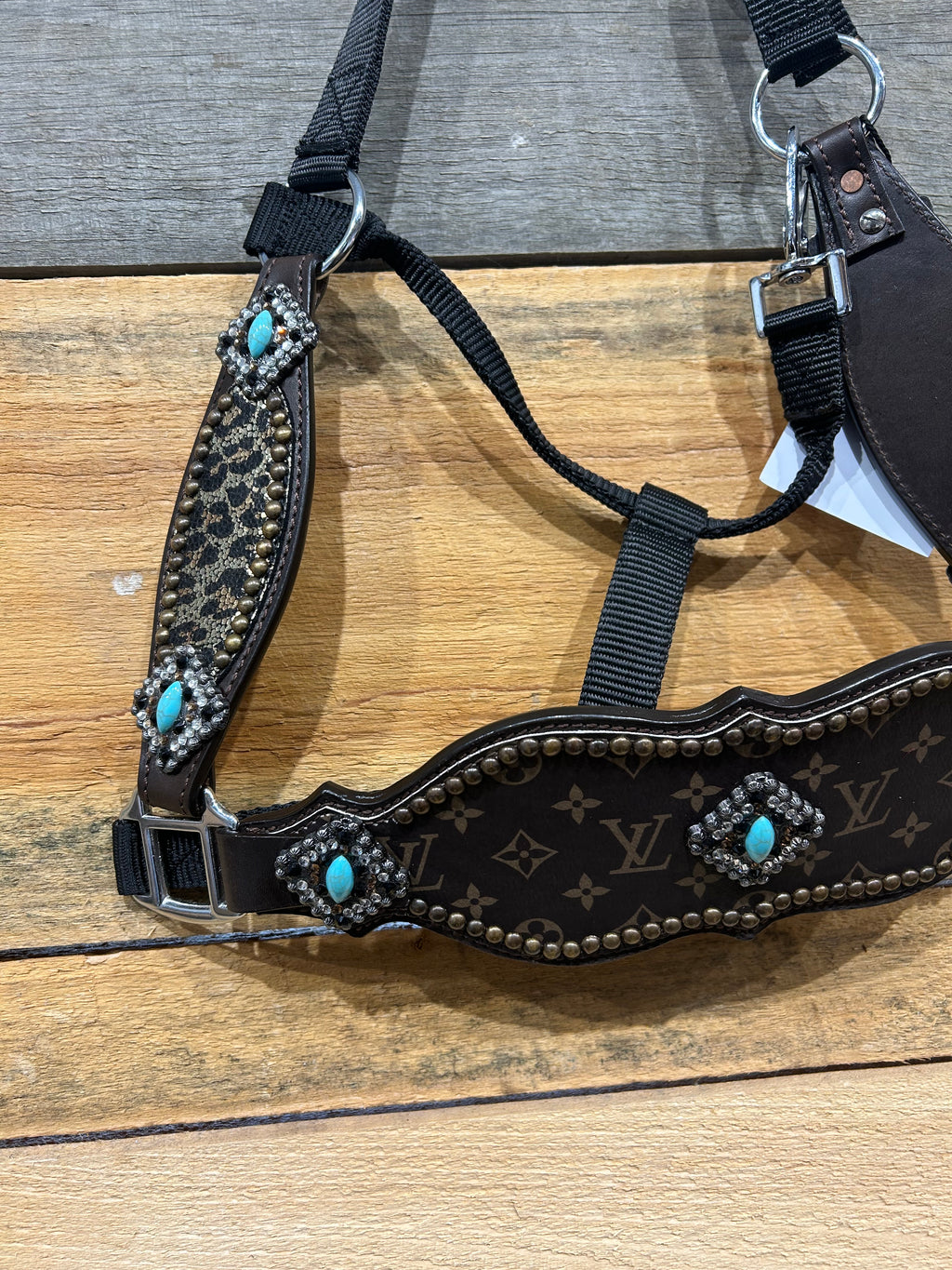 PLR Designer Cheetah Bronc Halter