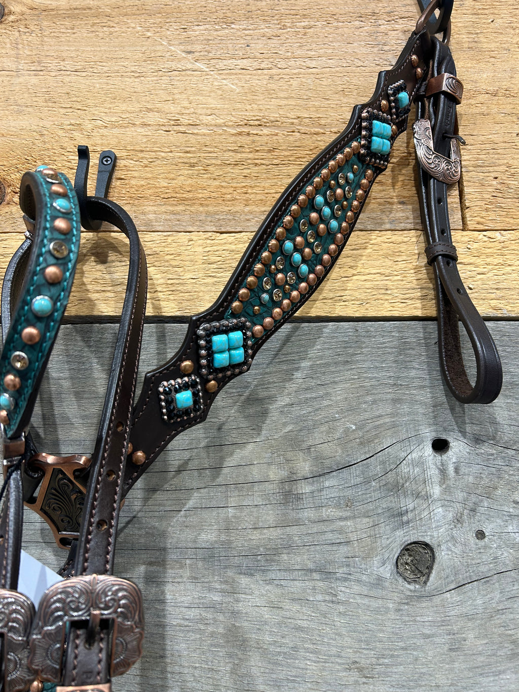 PLR Aqua Cowgirl Tack Set