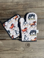 PLR Oven Mitt Sets
