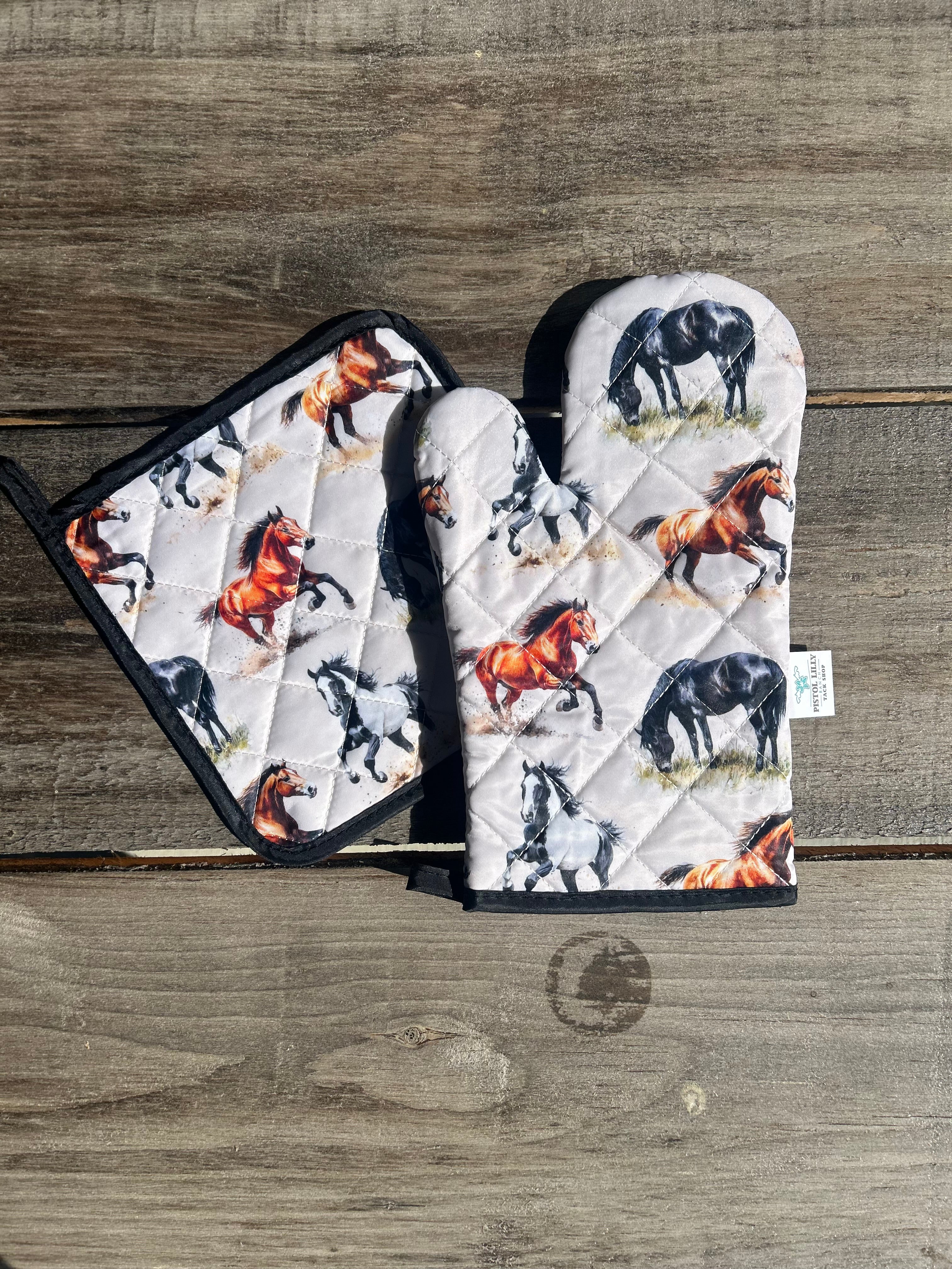 PLR Oven Mitt Sets