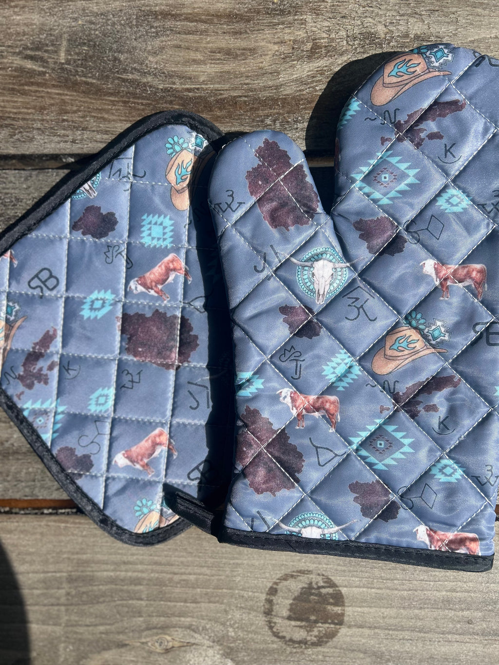 PLR Oven Mitt Sets