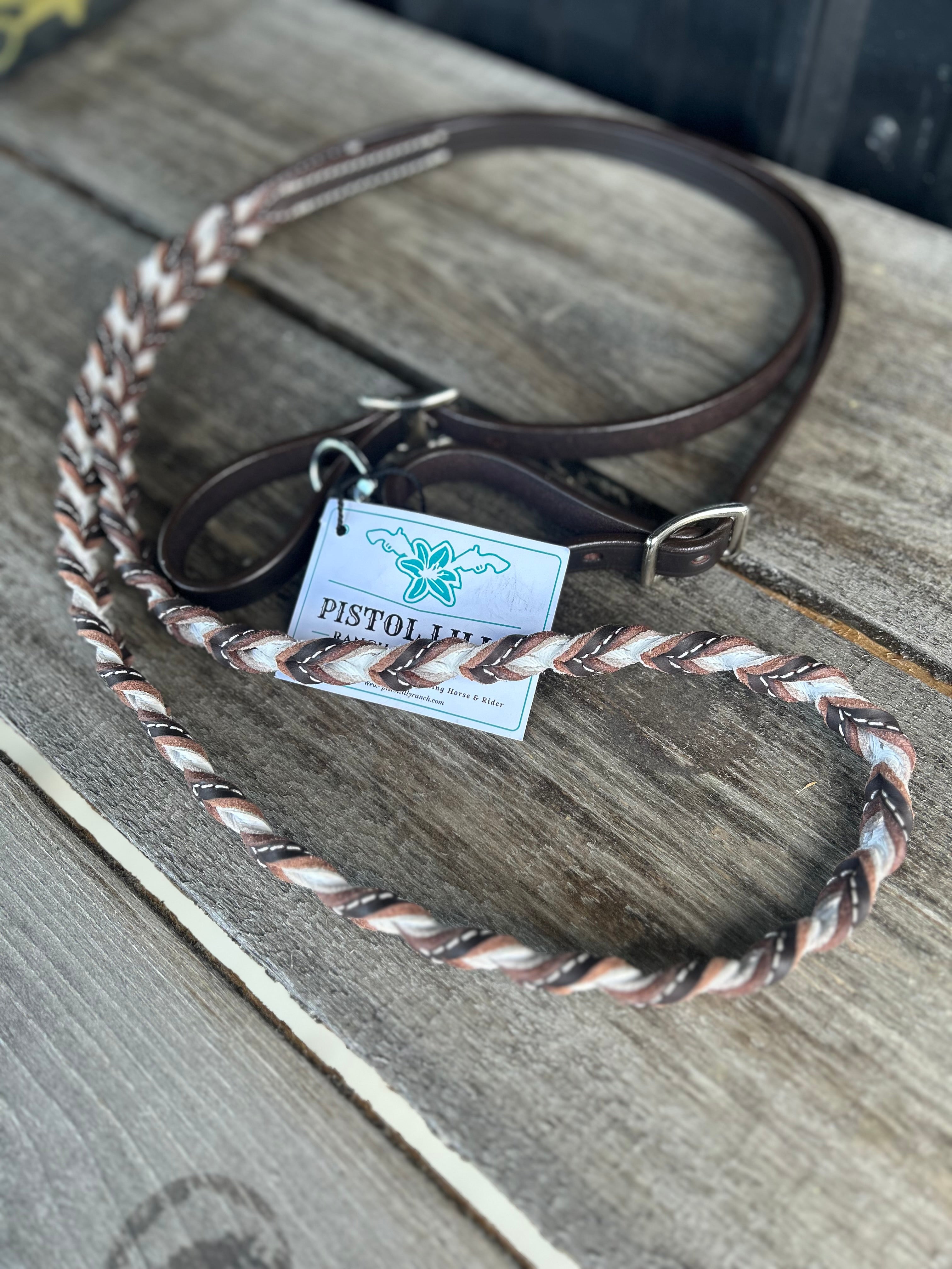 PLR Braided Barrel Reins