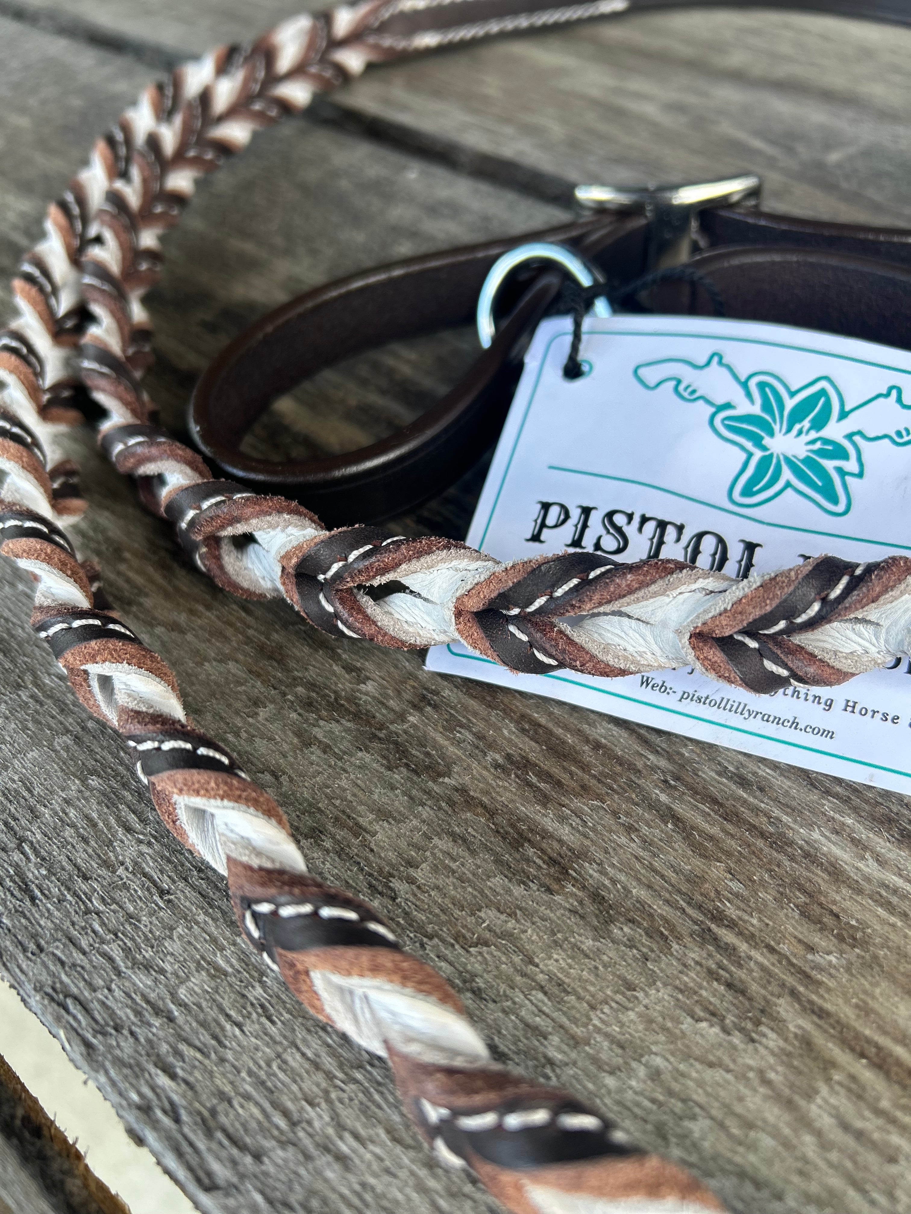 PLR Braided Barrel Reins