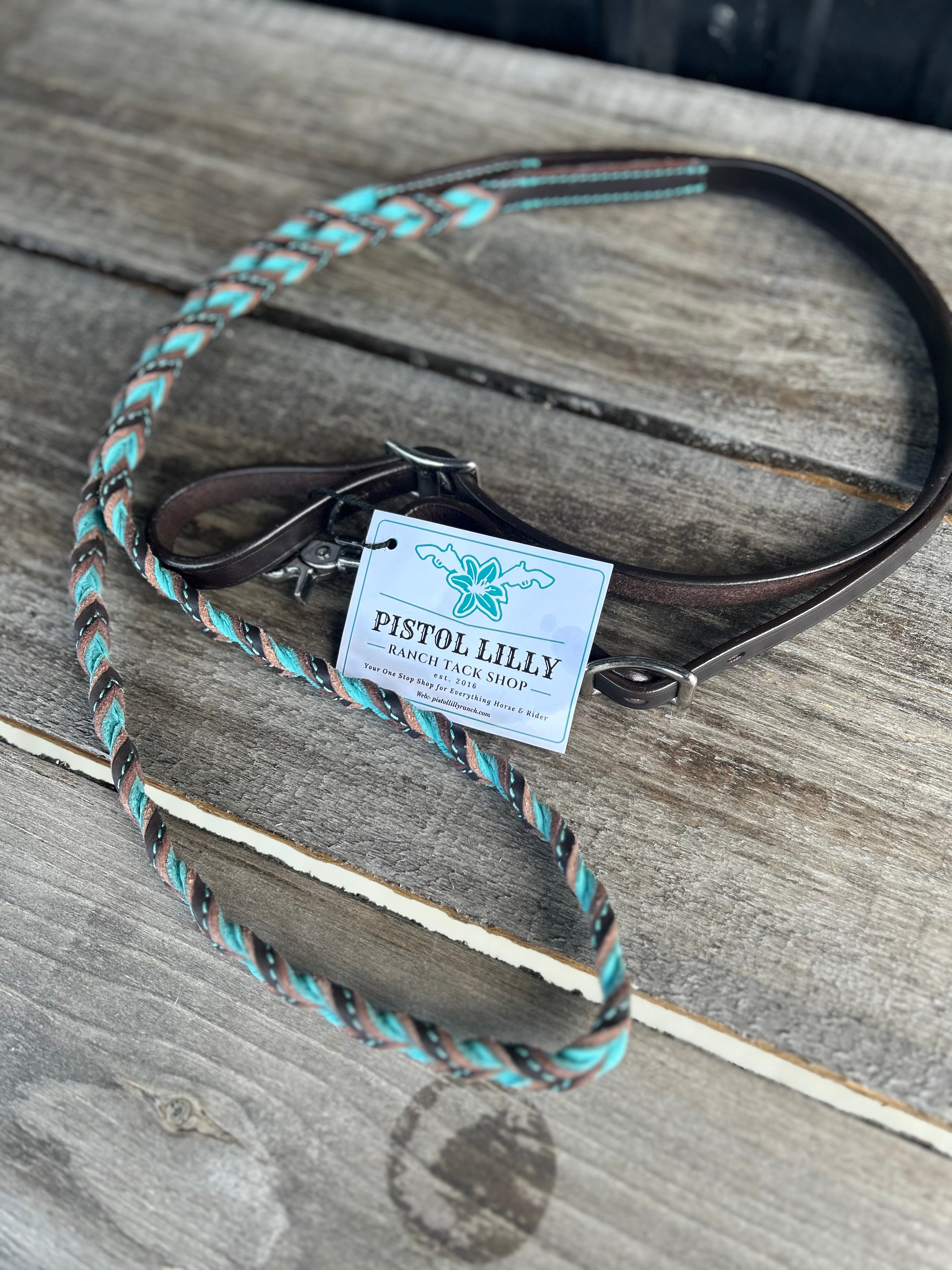 PLR Braided Barrel Reins