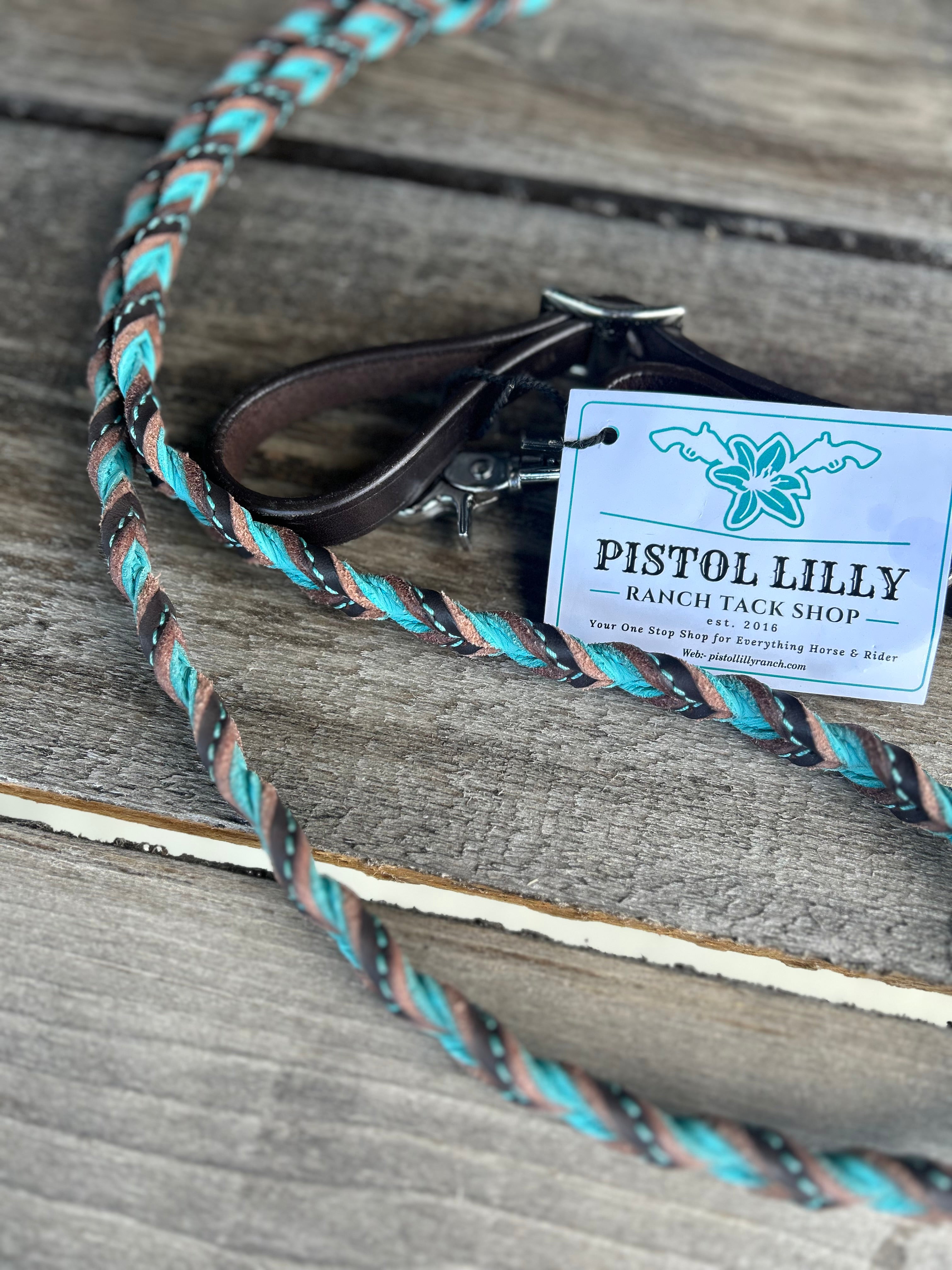 PLR Braided Barrel Reins