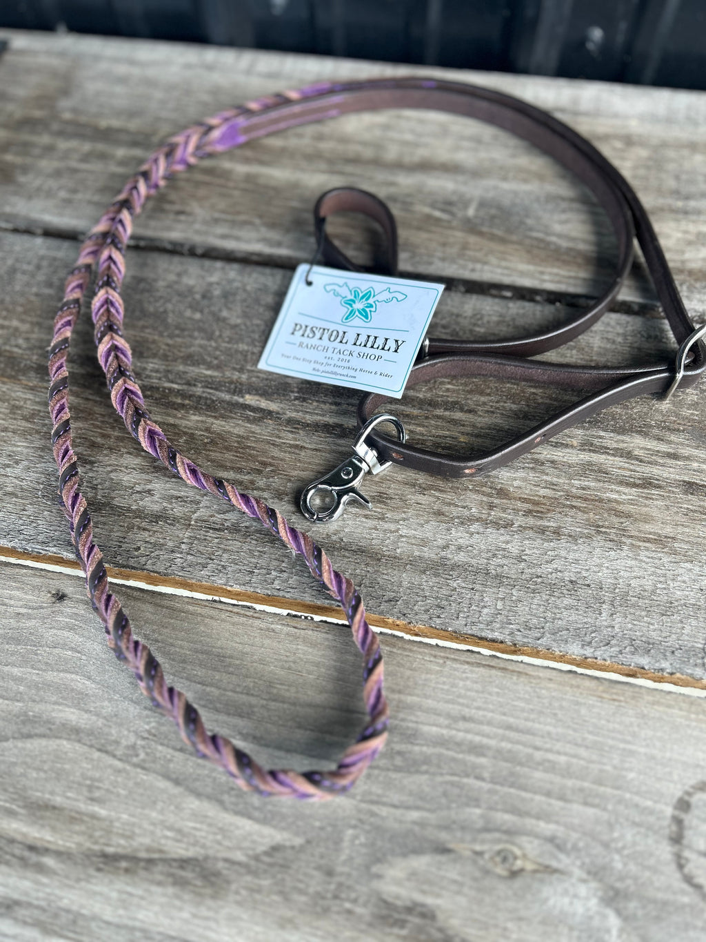 PLR Braided Barrel Reins