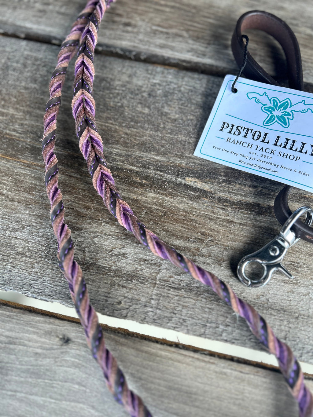 PLR Braided Barrel Reins