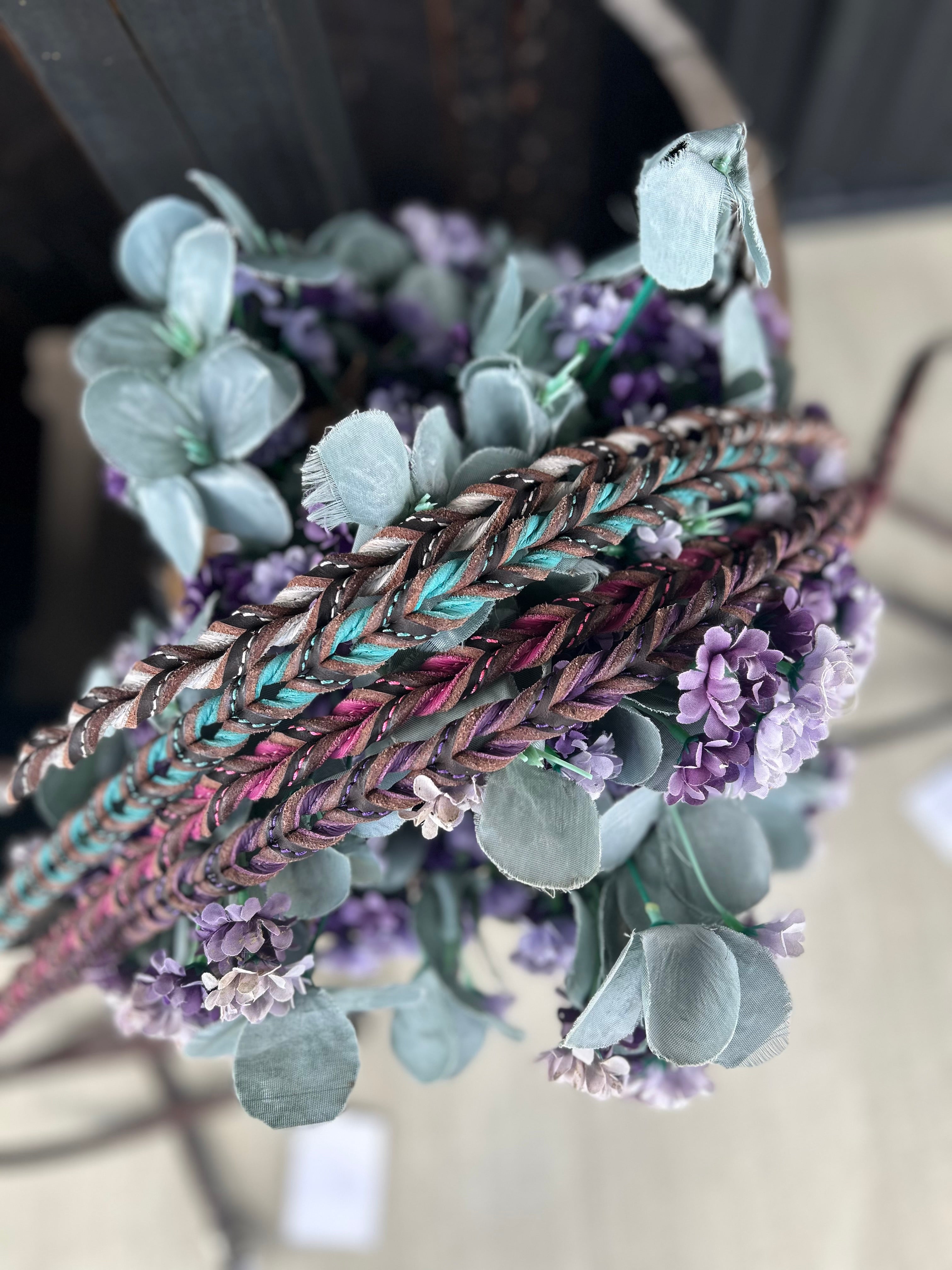 PLR Braided Barrel Reins