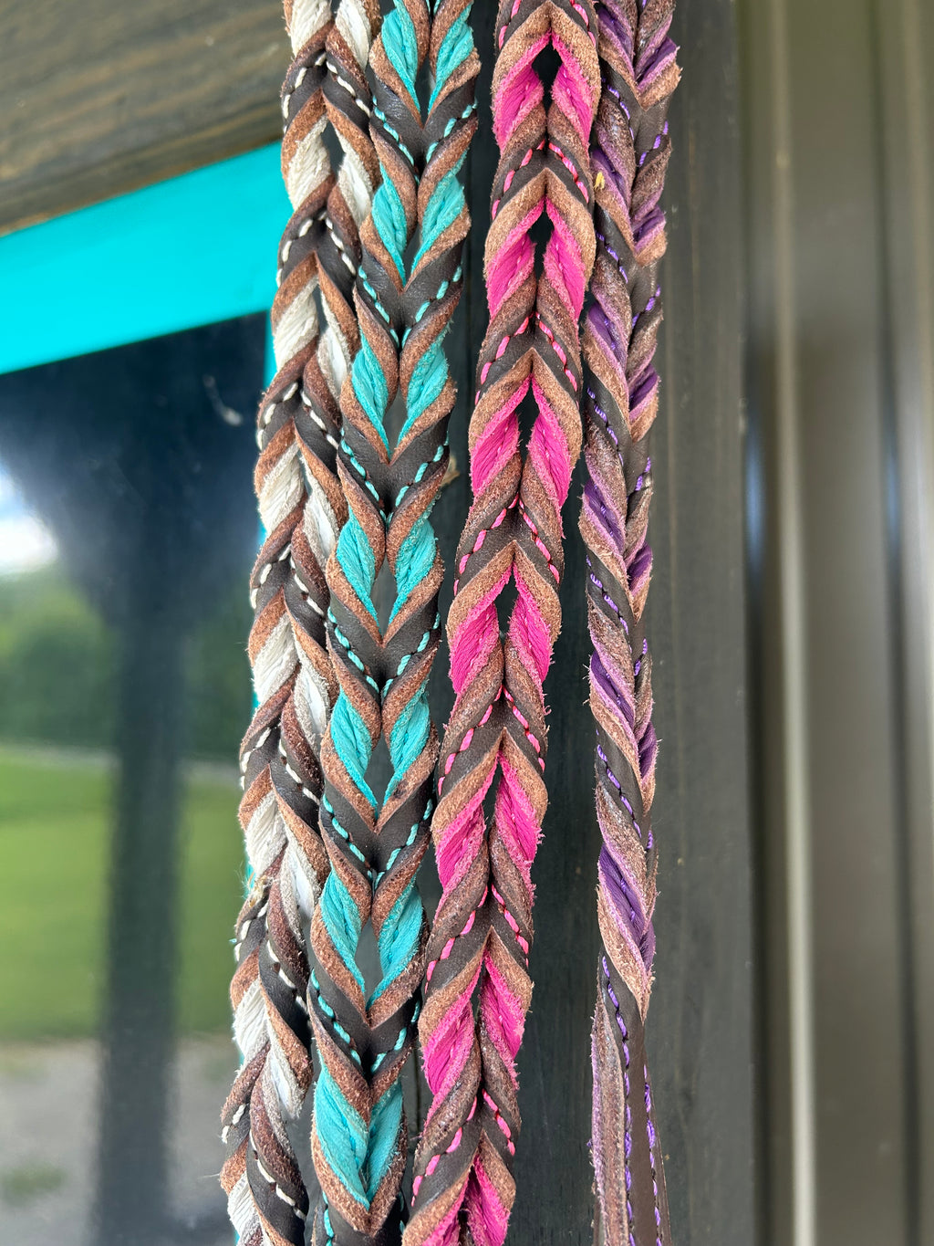 PLR Braided Barrel Reins