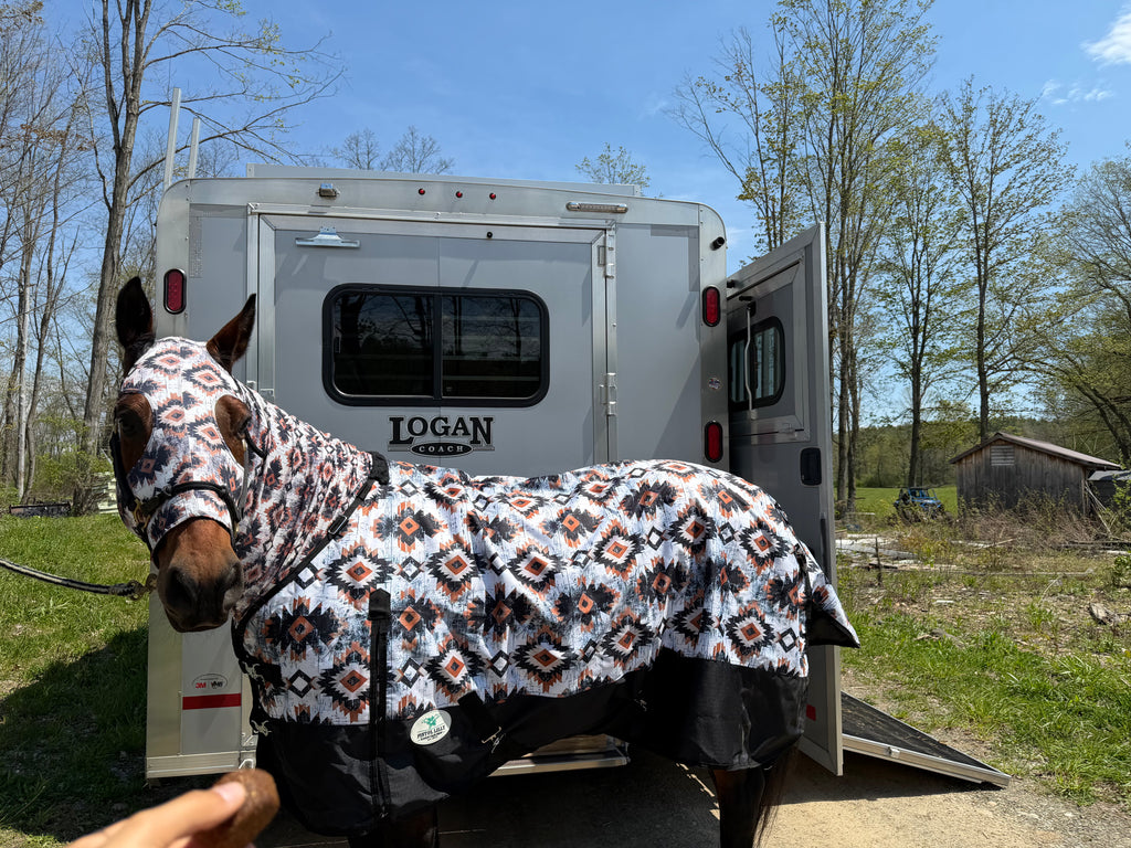 PLR Rain Sheet Rust Aztec