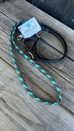 PLR Black Braided Barrel Reins