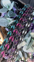 PLR Black Braided Barrel Reins