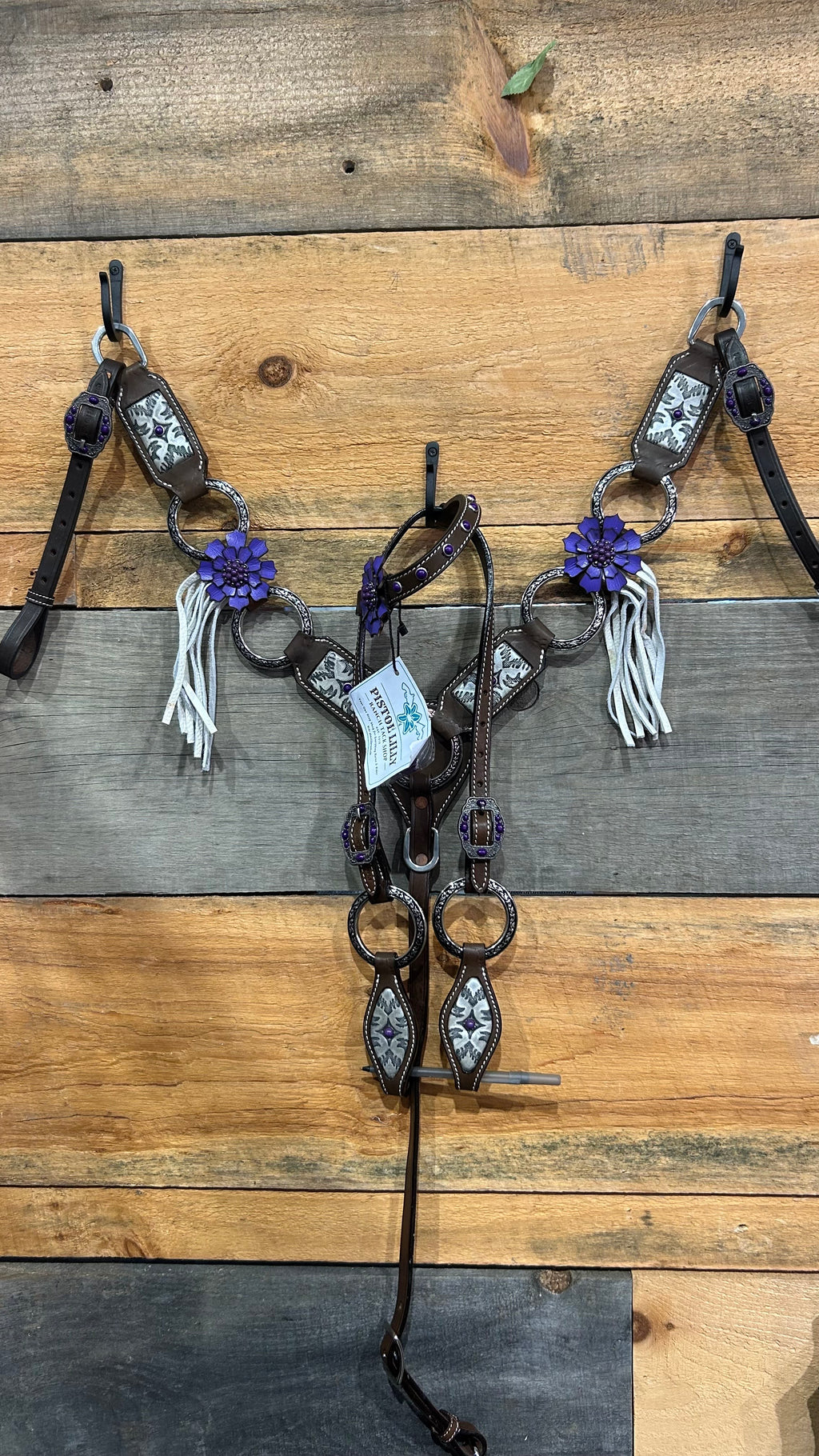 PLR Violet Bloom Tack Set