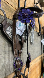 PLR Violet Bloom Tack Set