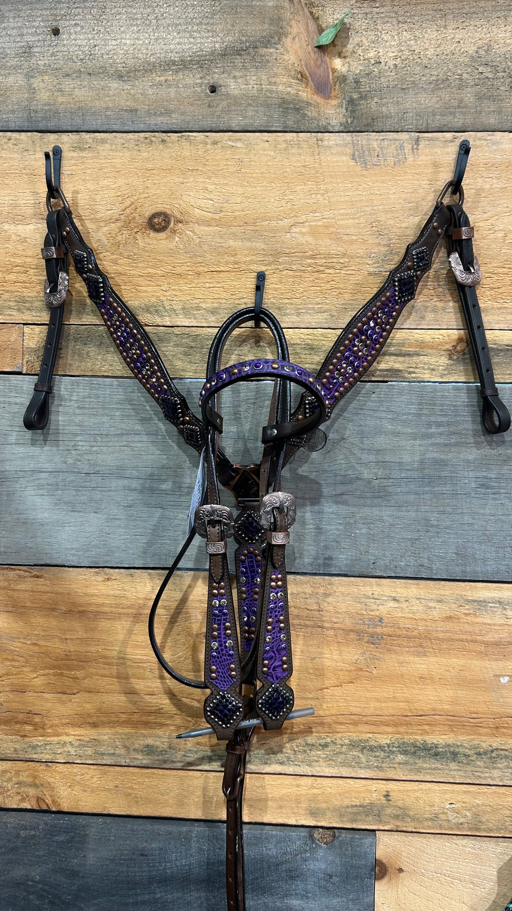 PLR Purple Copper Cowgirl Tack Set