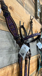 PLR Purple Copper Cowgirl Tack Set